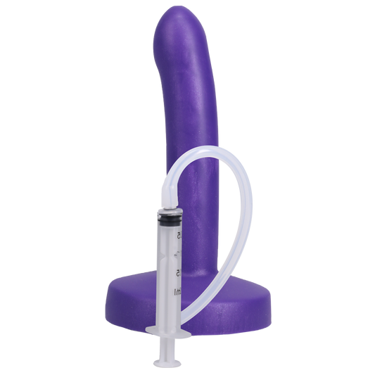 POP SLIM BY TANTUS - SQUIRTING DILDO INDIGLOW