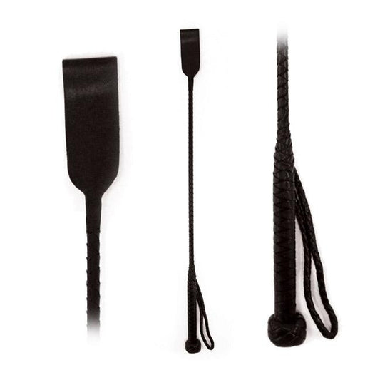 Riding Crop Hog Slapper Leather 26in