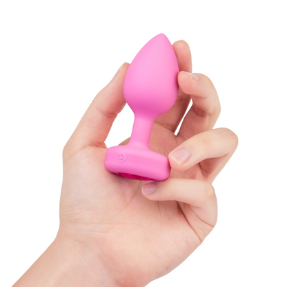 VIBRATING HEART PLUG S/M