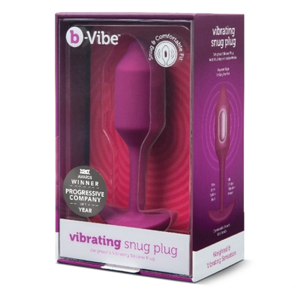 VIBRATING SNUG PLUG 2 | ROSE