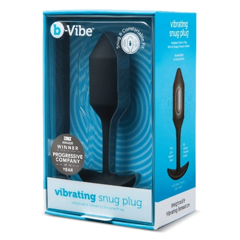 VIBRATING SNUG PLUG 2 | BLACK