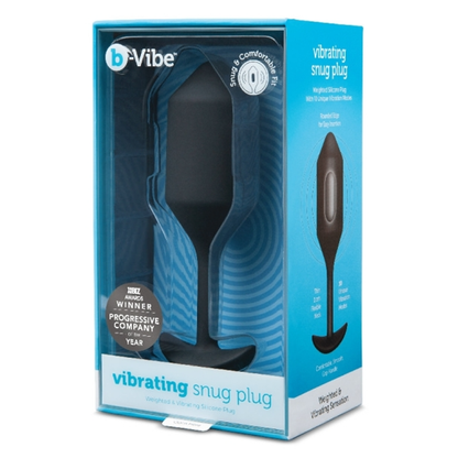 VIBRATING SNUG PLUG 4 | BLACK