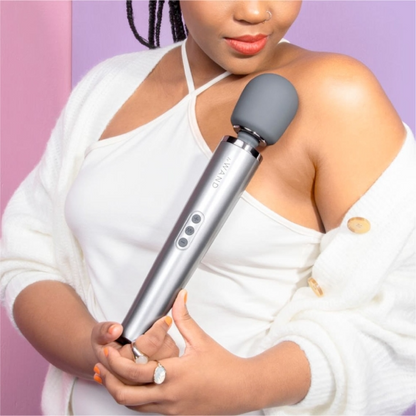 Rechargeable Vibrating Massager - Gray