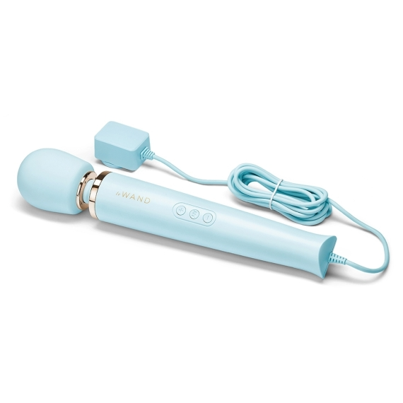 Plug-In Vibrating Massager - Sky Blue