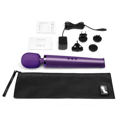 Rechargeable Vibrating Massager - Purple