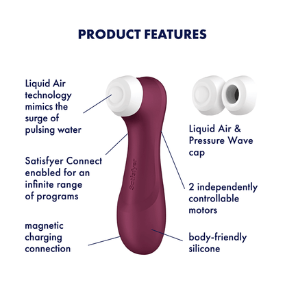 Pro 2 Generation 3 Connect App - Wine Red