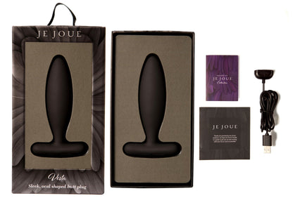 Vesta Vibrating Butt Plug Black