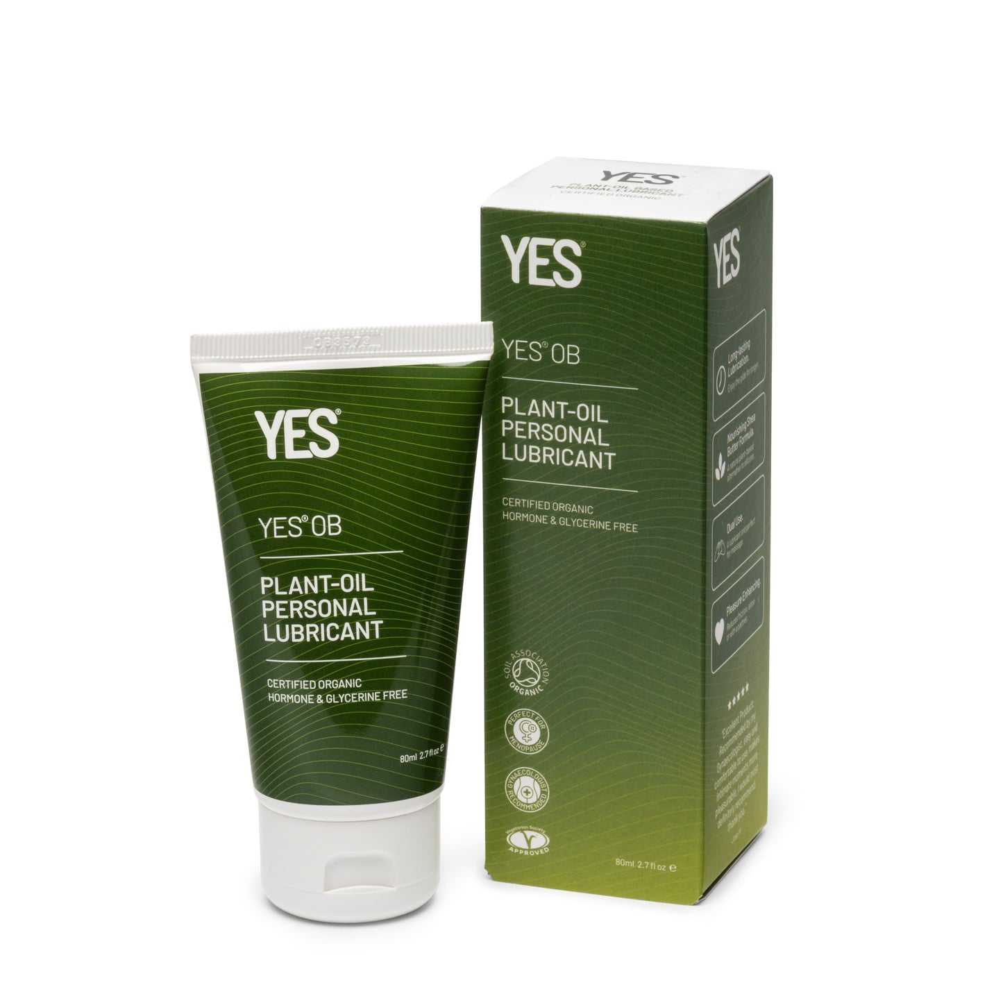 YES OB Oil Based Organic Lubricant 80ml